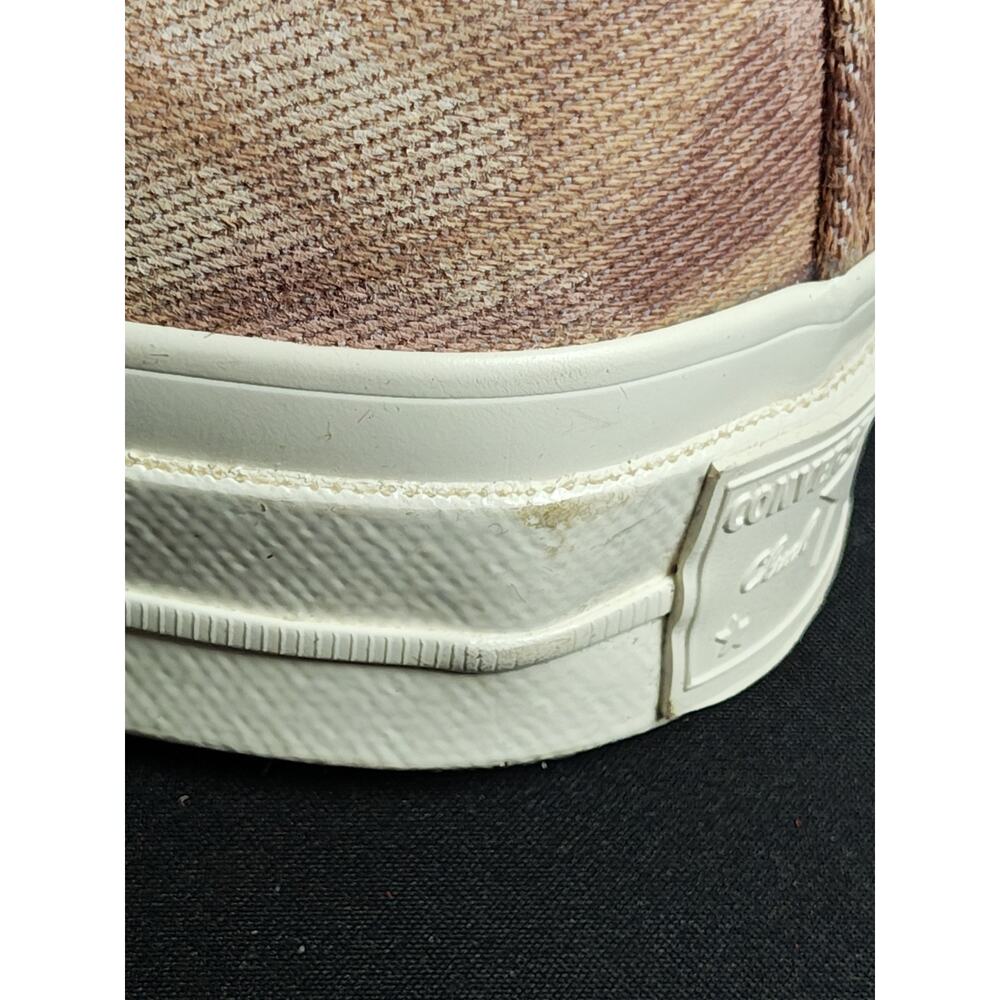 CONVERSE Men's 8 Women's 10 Chuck 70 High Top Washed Denim Tie Dye Sneakers New - Picture 9 of 16